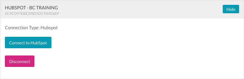 mit Hubspot verbinden