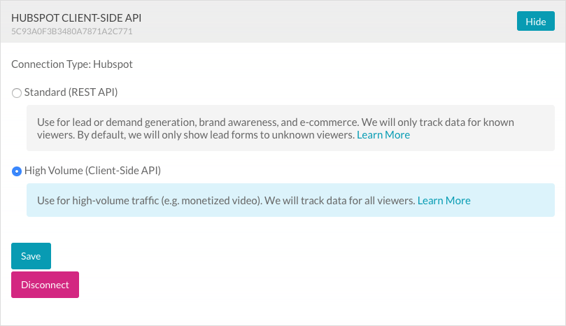 mit Hubspot verbinden