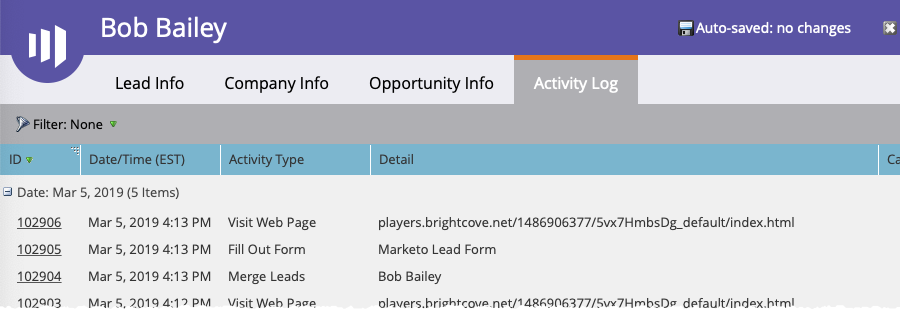 Lead-Formular-Daten