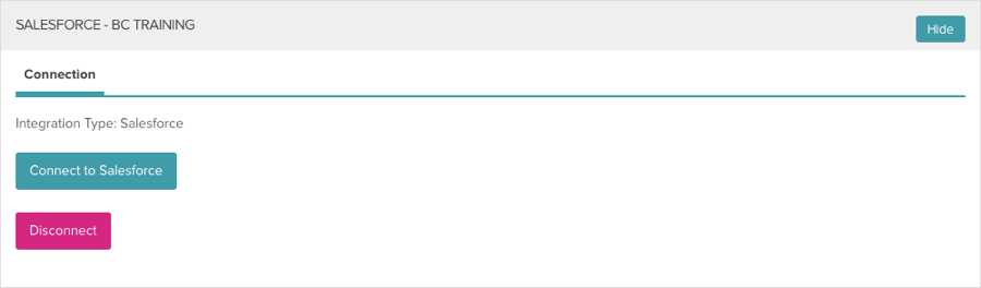 mit Salesforce verbinden